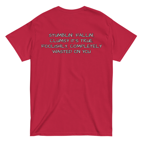 WASTED on DAWN BEYER MUSIC (front and back print) Unisex classic tee - Image 9
