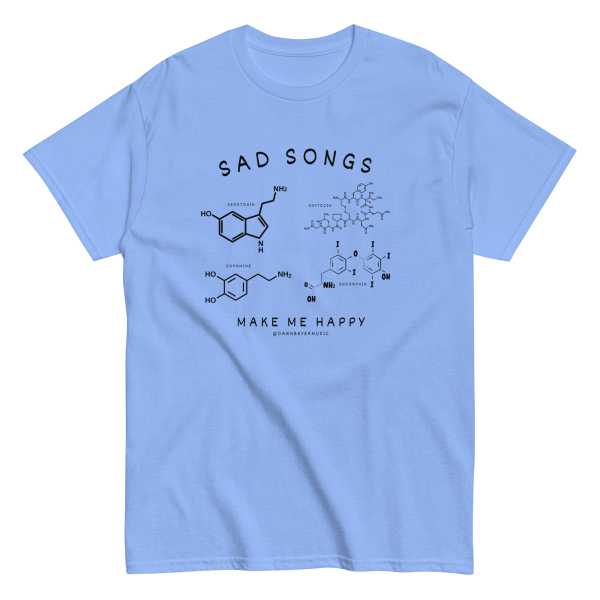 SAD SONGS everyday wear Unisex classic tee - Image 13