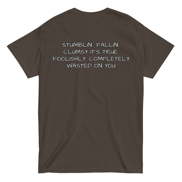 WASTED on DAWN BEYER MUSIC (front and back print) Unisex classic tee - Image 7