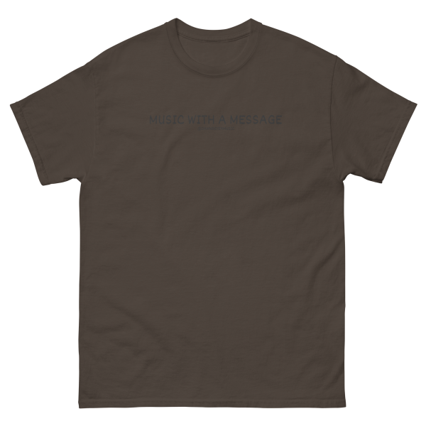 MUSIC WITH MESSAGE - EVERY SAIL NEEDS THE WIND Unisex classic tee - Image 4