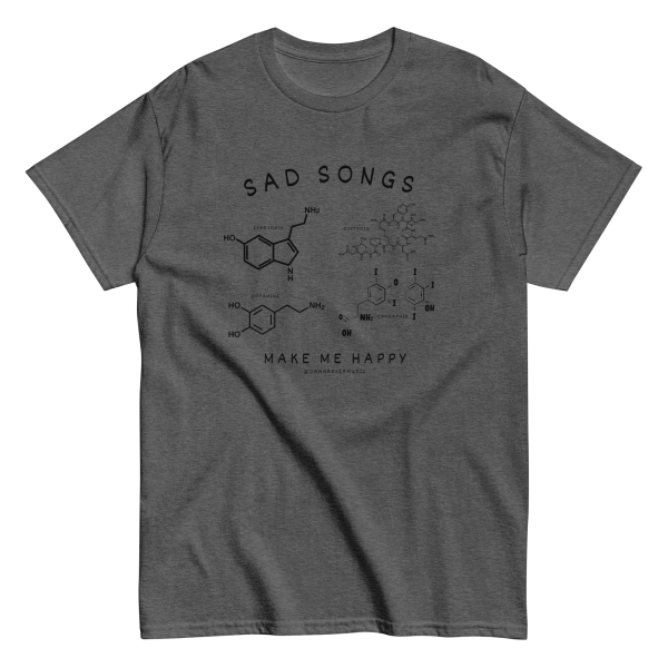 SAD SONGS everyday wear Unisex classic tee