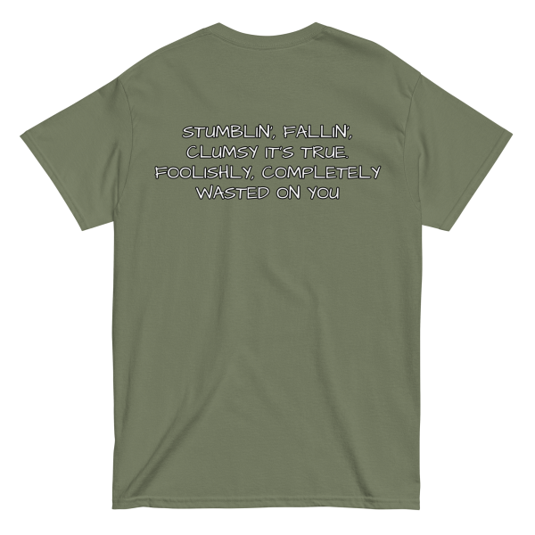 WASTED on DAWN BEYER MUSIC (front and back print) Unisex classic tee - Image 17