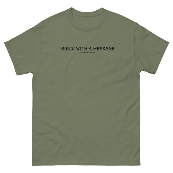 MUSIC WITH MESSAGE - EVERY SAIL NEEDS THE WIND Unisex classic tee - Image 14