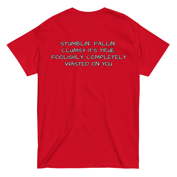 WASTED on DAWN BEYER MUSIC (front and back print) Unisex classic tee - Image 5