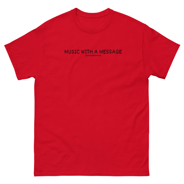 MUSIC WITH MESSAGE - EVERY SAIL NEEDS THE WIND Unisex classic tee - Image 2