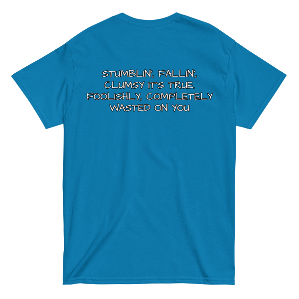 WASTED on DAWN BEYER MUSIC (front and back print) Unisex classic tee - Image 13