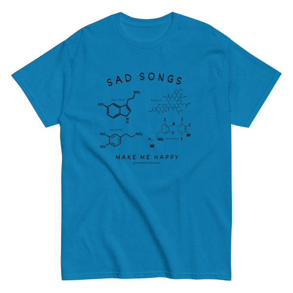 SAD SONGS everyday wear Unisex classic tee - Image 5