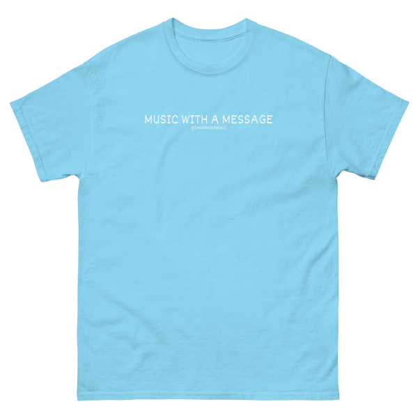 MUSIC WITH MESSAGE- Be Somebody's Voice Unisex classic tee - Image 19