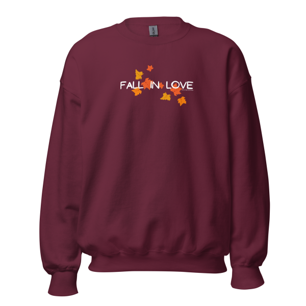 FALL IN LOVE Unisex Sweatshirt - Image 14