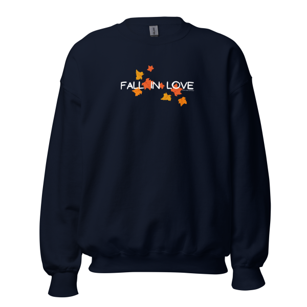 FALL IN LOVE Unisex Sweatshirt - Image 6