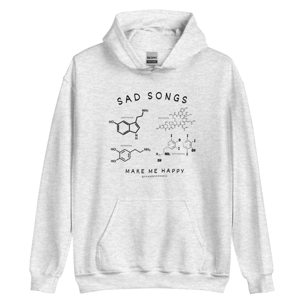 SAD SONGS bonfire attire  Unisex Hoodie - Image 21