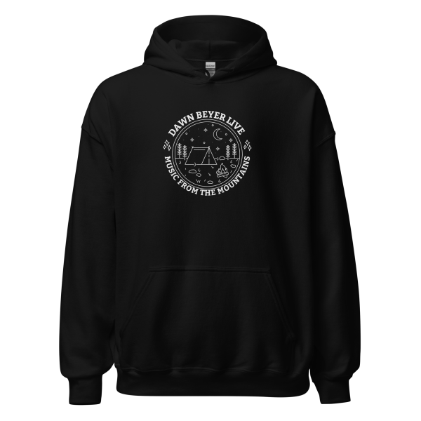 Dawn Beyer MUSIC FROM THE MOUNTAINS Unisex Hoodie - Image 2