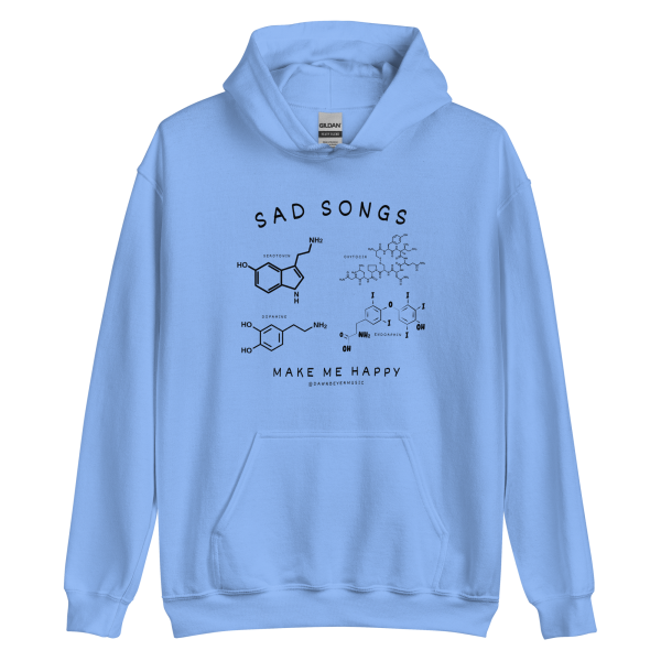 SAD SONGS bonfire attire  Unisex Hoodie - Image 13