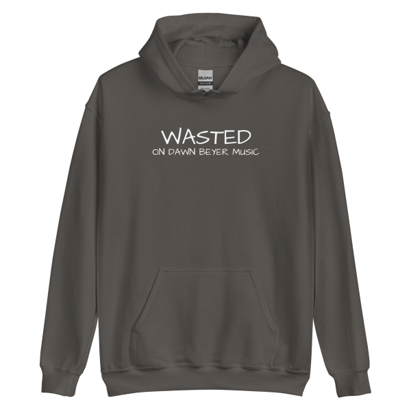 WASTED on DAWN BEYER MUSIC (front and back print) Unisex Hoodie - Image 10