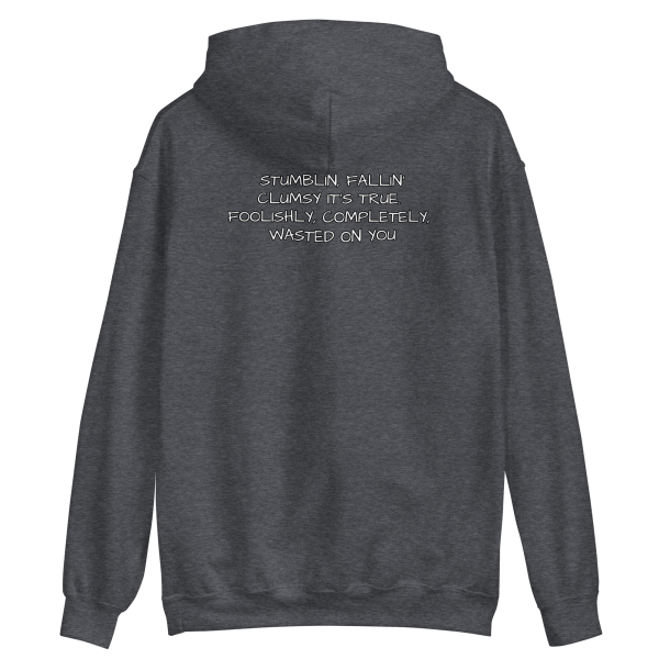 WASTED on DAWN BEYER MUSIC (front and back print) Unisex Hoodie - Image 9