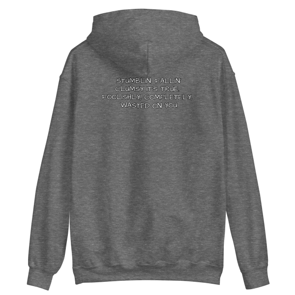 WASTED on DAWN BEYER MUSIC (front and back print) Unisex Hoodie - Image 15