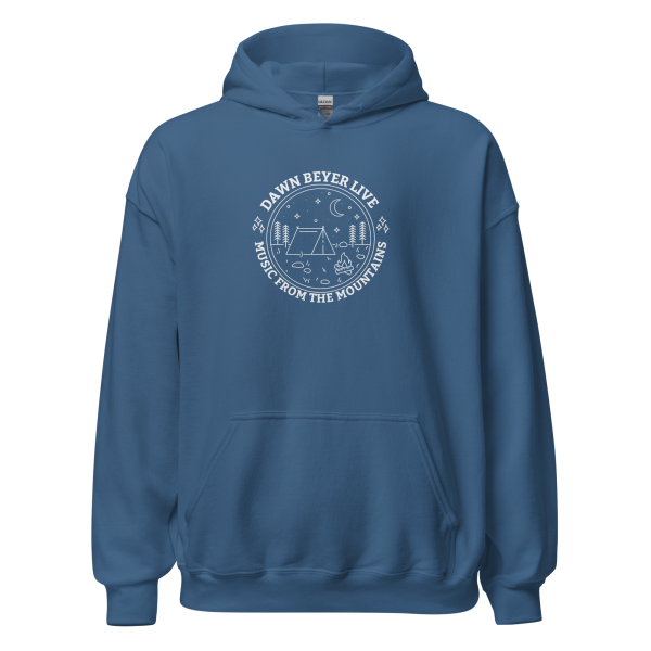 Dawn Beyer MUSIC FROM THE MOUNTAINS Unisex Hoodie - Image 17