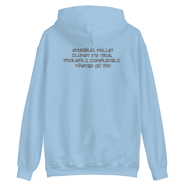 WASTED on DAWN BEYER MUSIC (front and back print) Unisex Hoodie - Image 22