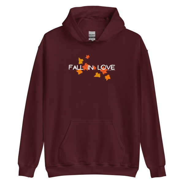 FALL IN LOVE Unisex Hoodie - Image 6