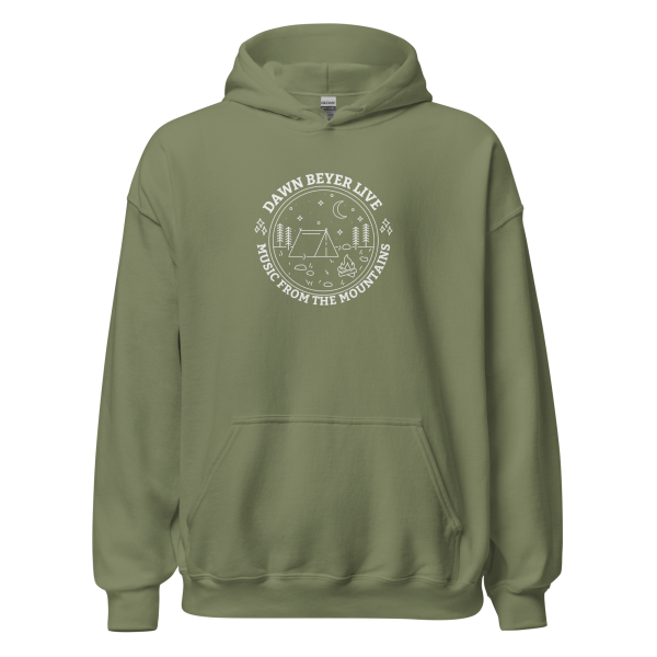 Dawn Beyer MUSIC FROM THE MOUNTAINS Unisex Hoodie - Image 29
