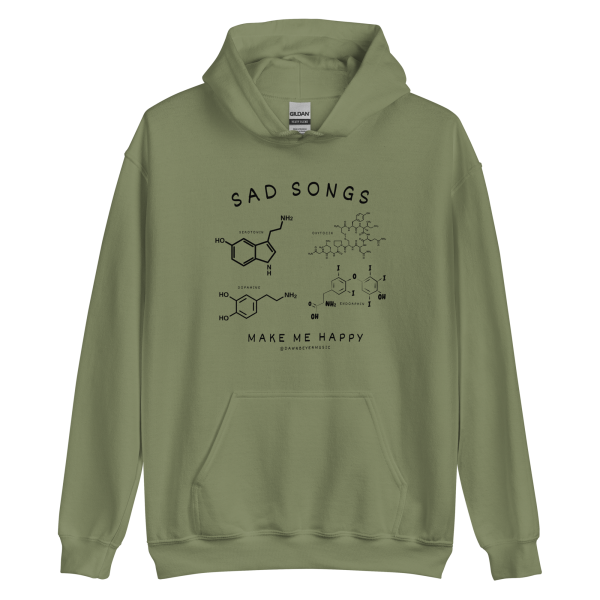 SAD SONGS bonfire attire  Unisex Hoodie - Image 9