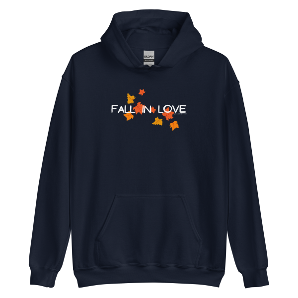 FALL IN LOVE Unisex Hoodie - Image 4