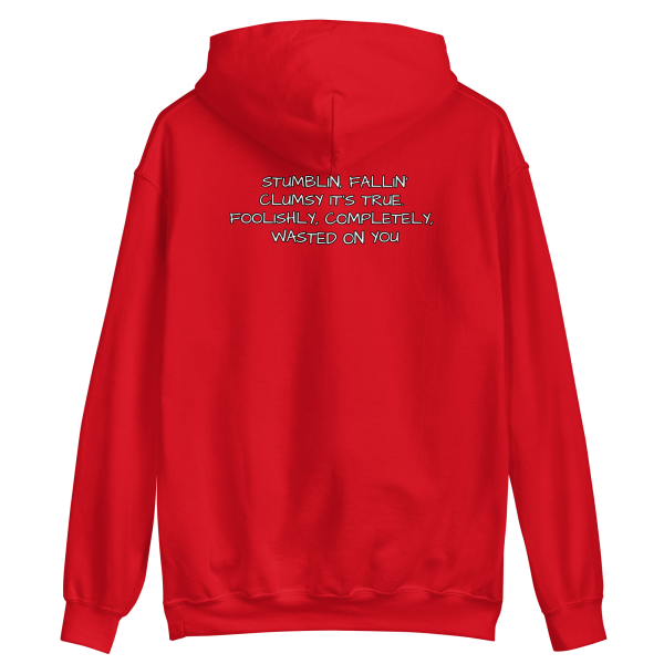 WASTED on DAWN BEYER MUSIC (front and back print) Unisex Hoodie - Image 7