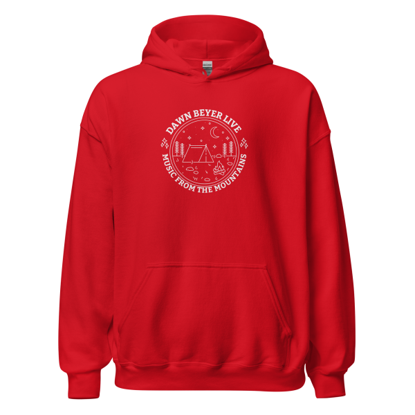 Dawn Beyer MUSIC FROM THE MOUNTAINS Unisex Hoodie - Image 10