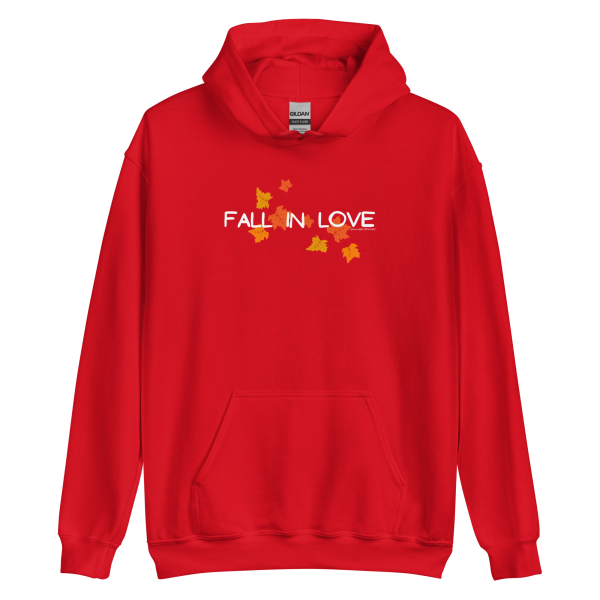 FALL IN LOVE Unisex Hoodie - Image 9