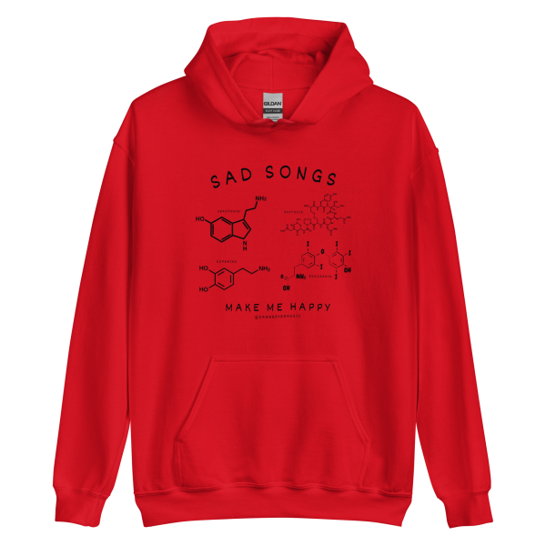 SAD SONGS bonfire attire  Unisex Hoodie - Image 2