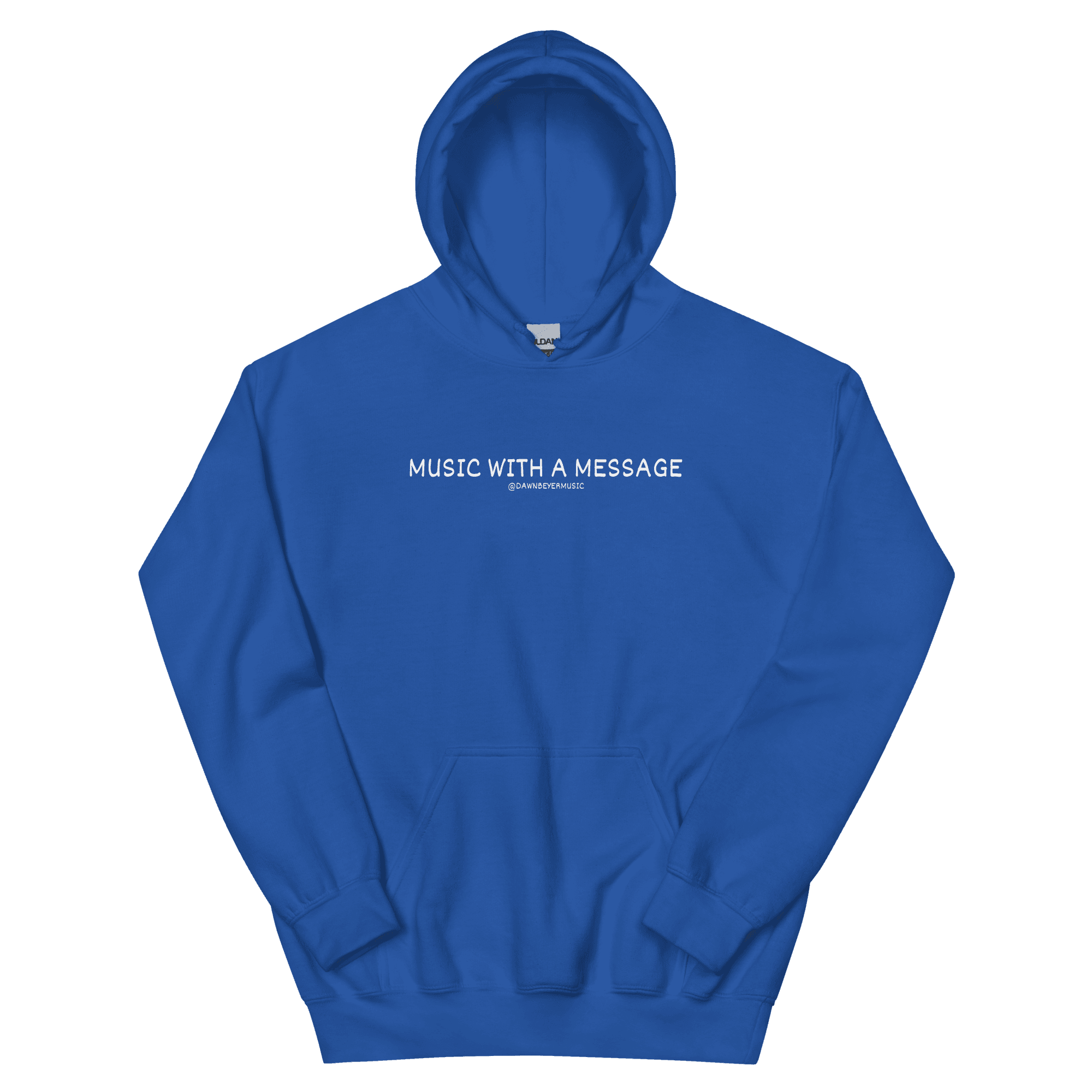 MUSIC WITH MESSAGE - JUST LOVE Unisex Hoodie - Image 12