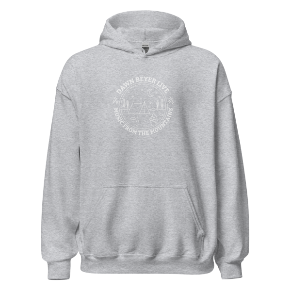 Dawn Beyer MUSIC FROM THE MOUNTAINS Unisex Hoodie - Image 33