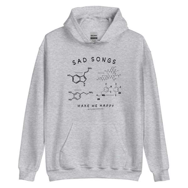 SAD SONGS bonfire attire  Unisex Hoodie - Image 11