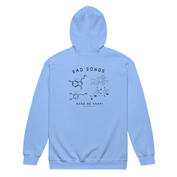 SAD SONGS Nashville nights Unisex heavy blend zip hoodie - Image 5