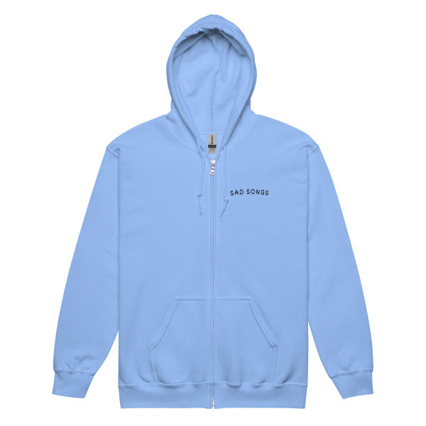 SAD SONGS Nashville nights Unisex heavy blend zip hoodie - Image 4