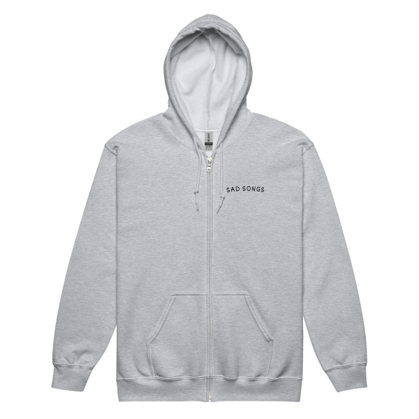 SAD SONGS Nashville nights Unisex heavy blend zip hoodie - Image 6