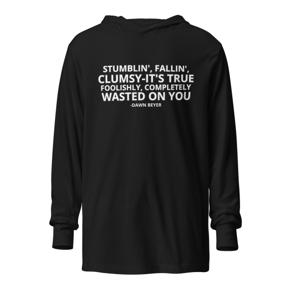 WASTED ON YOU Hooded long-sleeve tee - Image 5