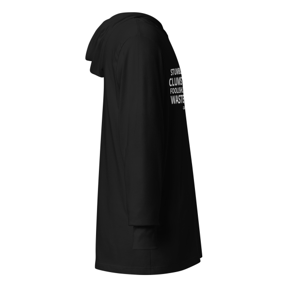 WASTED ON YOU Hooded long-sleeve tee - Image 8