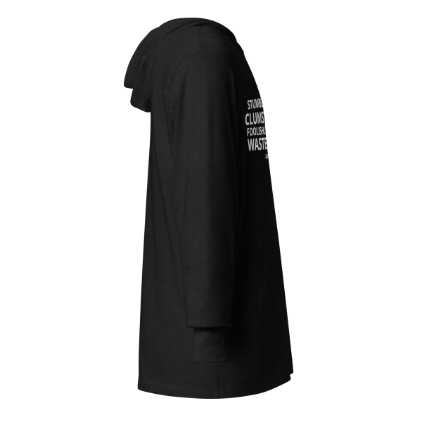 WASTED ON YOU Hooded long-sleeve tee - Image 4