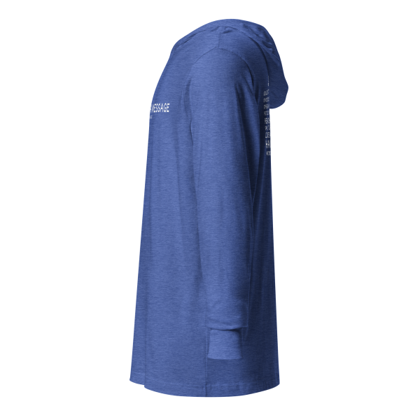 MUSIC WITH A MESSAGE - JUST LOVE Hooded long-sleeve tee - Image 19