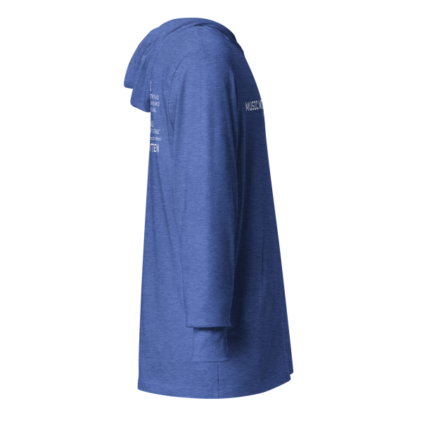 MUSIC WITH A MESSAGE - JUST LOVE Hooded long-sleeve tee - Image 20