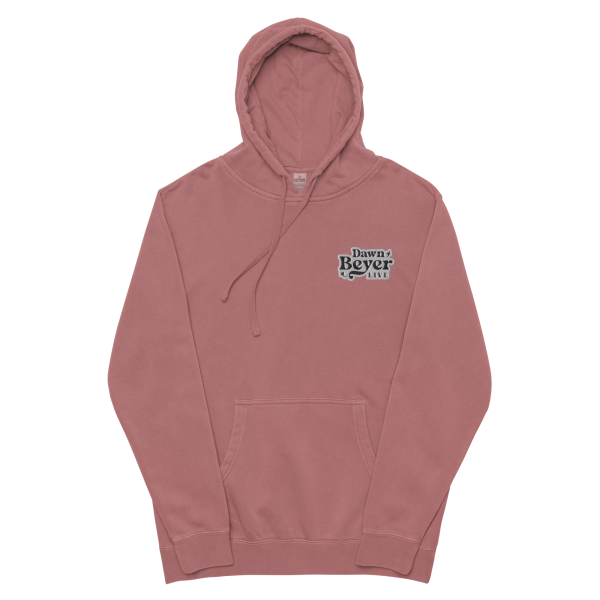 DAWN BEYER (match with DB sweatpants ) Unisex pigment-dyed hoodie