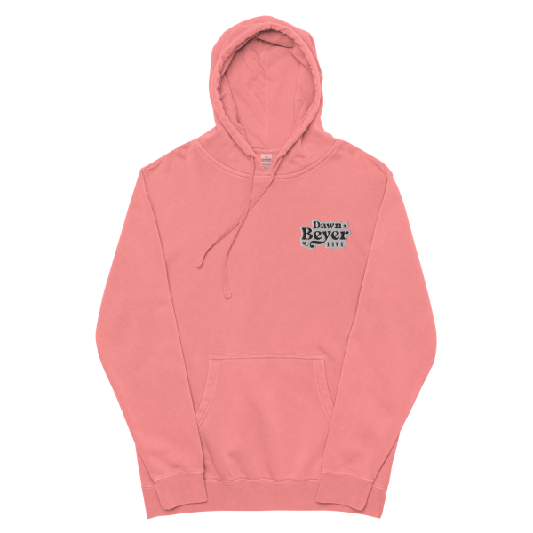 DAWN BEYER (match with DB sweatpants ) Unisex pigment-dyed hoodie - Image 9