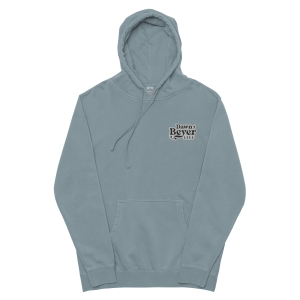 DAWN BEYER (match with DB sweatpants ) Unisex pigment-dyed hoodie - Image 7