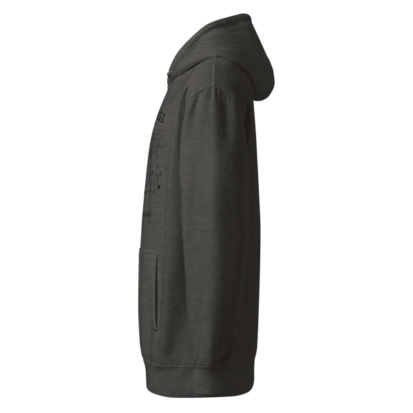 SAD SONGS cuddled up Unisex premium mid-weight hoodie (hoodie snob approved) - Image 4