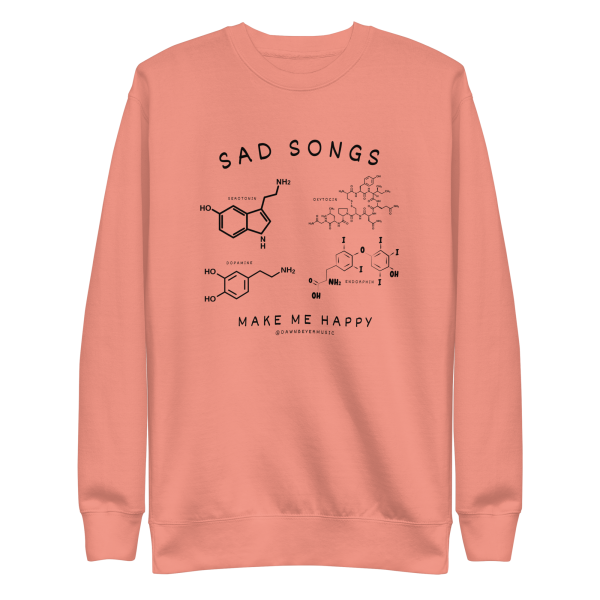 SAD SONGS cute girl (Jen's Fav)  Unisex Premium Sweatshirt
