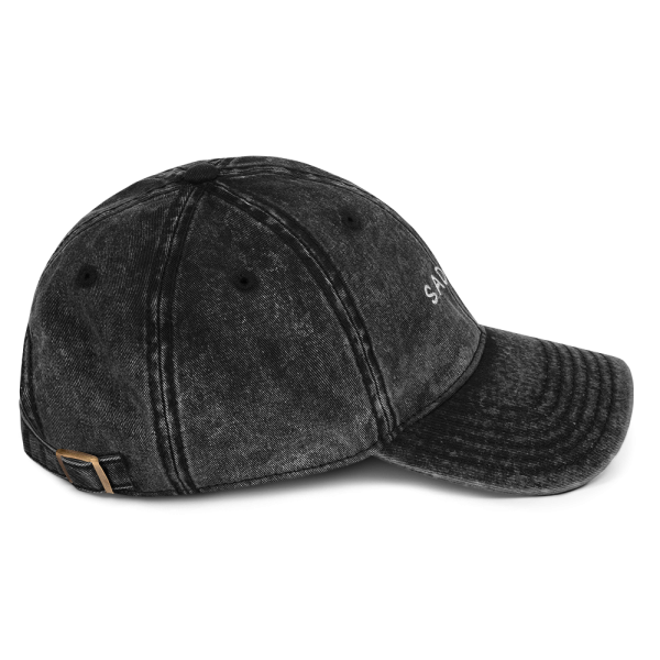 SAD SONGS Long Island girl Vintage Cotton Twill Cap - Image 4