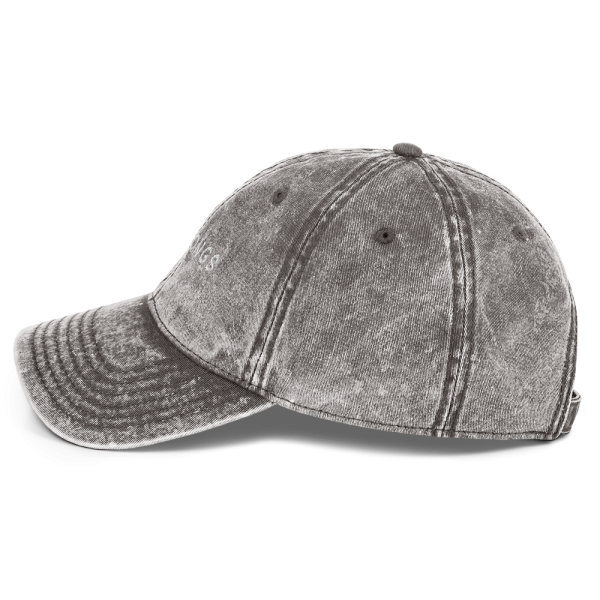 SAD SONGS Long Island girl Vintage Cotton Twill Cap - Image 23