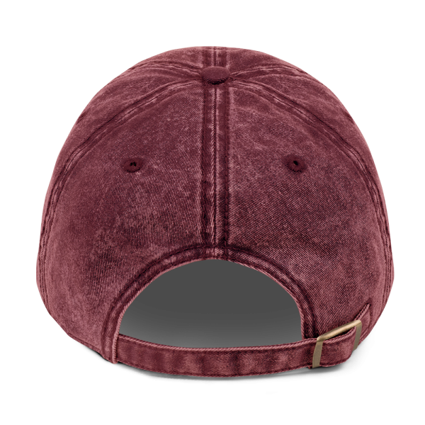 SAD SONGS Long Island girl Vintage Cotton Twill Cap - Image 10