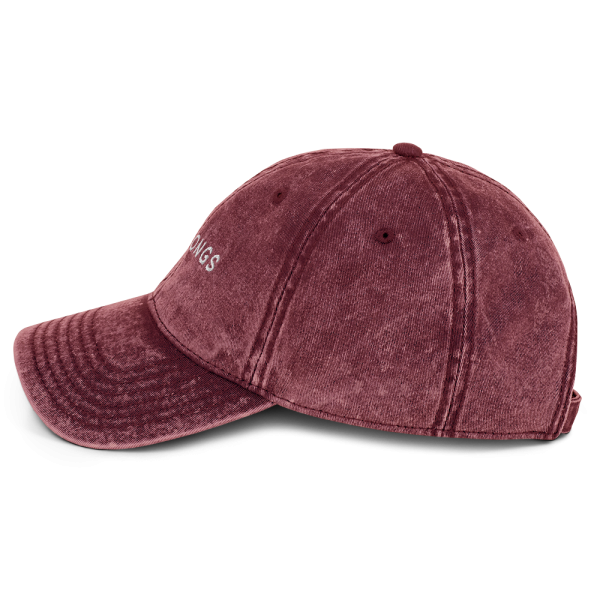 SAD SONGS Long Island girl Vintage Cotton Twill Cap - Image 11